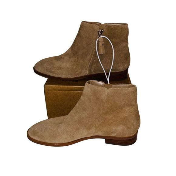 New Kate Spade tan suede booties size 8.5 - Picture 2 of 7